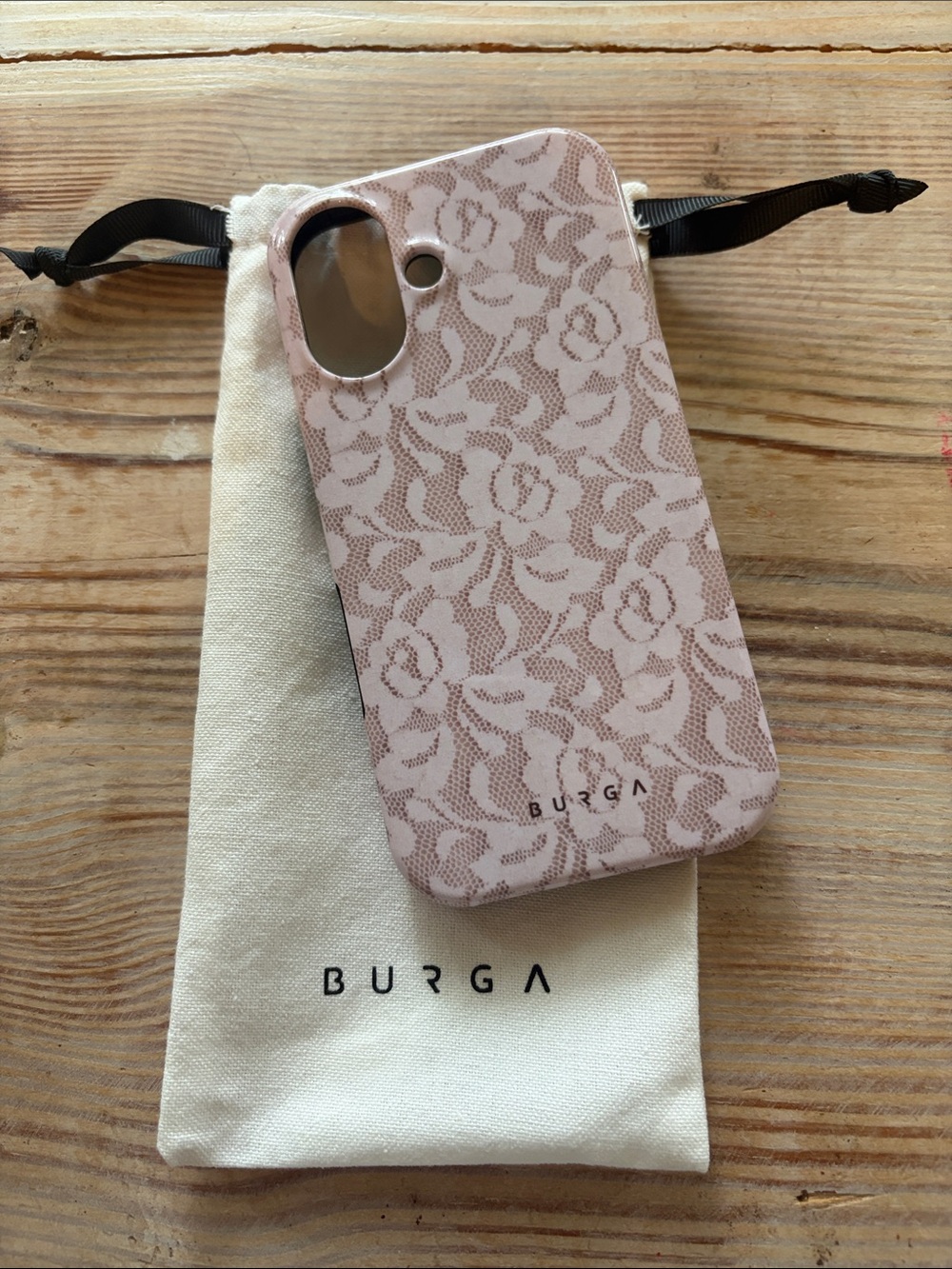 Burga Gone country floral Lace Pattern Phone Tough Case iphone 16